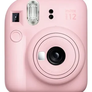 Instax Mini 12 Rosa – Cámara Instantánea Compacta y Fácil de Usar