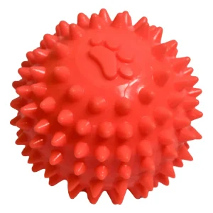 Pelota Roja de Caucho – Juguete Resistente y Divertido