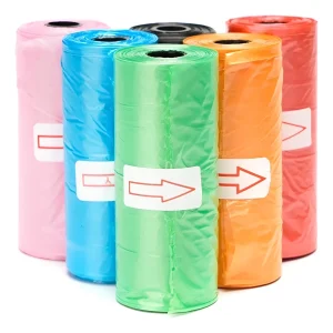 Pack Bolsas para Excremento de Mascotas –10 Rollos Multicolor