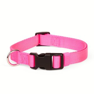 Collar Rosa para Perro Pequeño – Ajuste Cómodo y Estilo Encantador