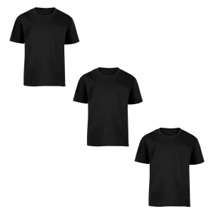 Pack 3 Playeras Infantiles de Algodón – Manga Corta para Niño y Niña